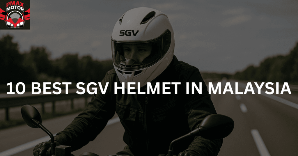 motorcyclist on highway wearing a sgv helmet