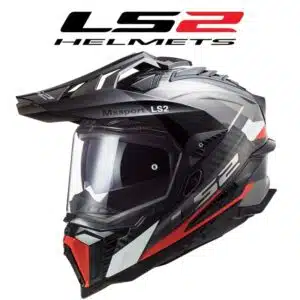 mx701 explorer c frontier g titanium red helmet
