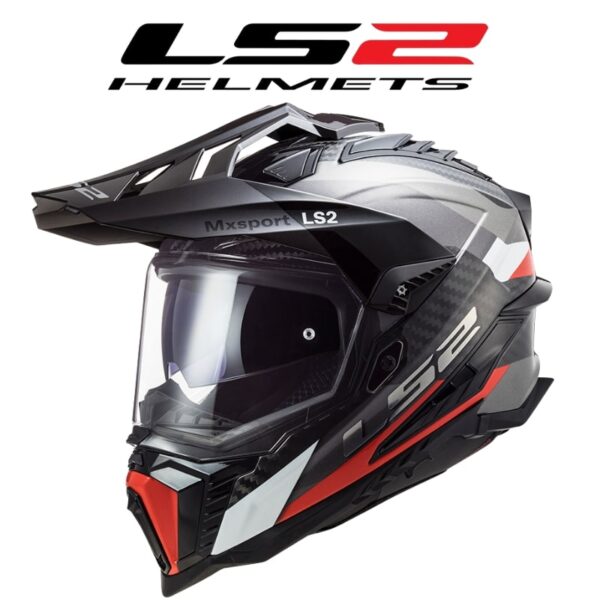 mx701 explorer c frontier g titanium red helmet