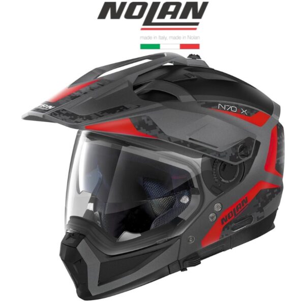 nolan hlm n70 2x torpedo 042 helmet