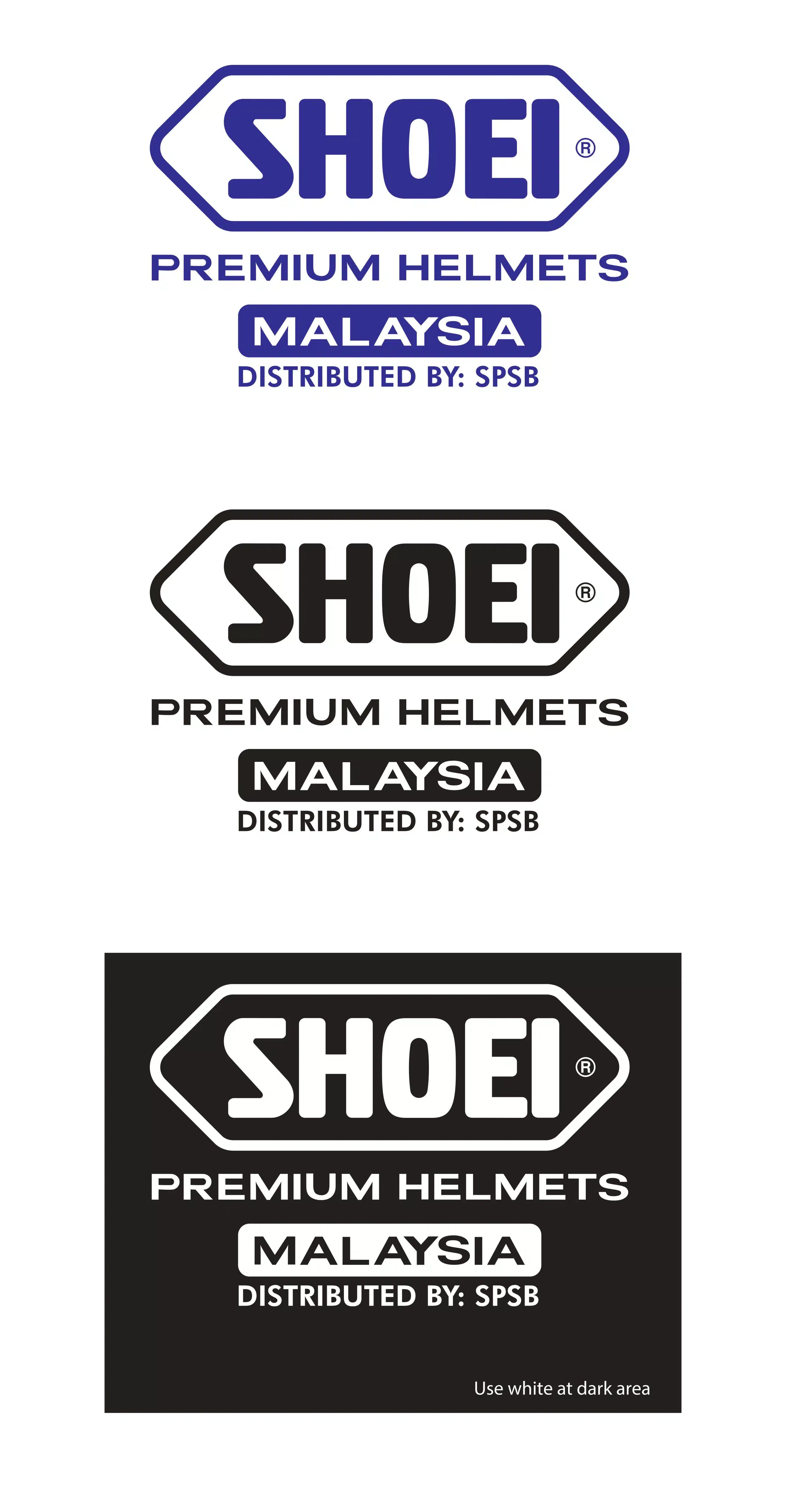 Shoei Original Premium Helmet Malaysia Logo