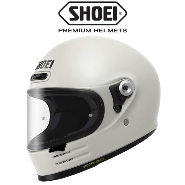shoei glamster off white helmet