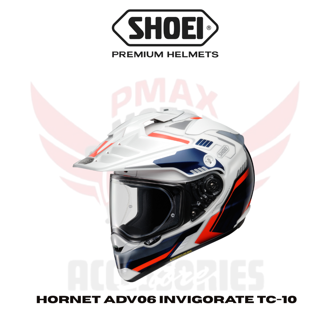 Shoei Helmet Hornet Adv06 Invigorate Tc-10 Helmet Shoei Helmet Hornet Adv06 Invigorate Tc-10 Helmet