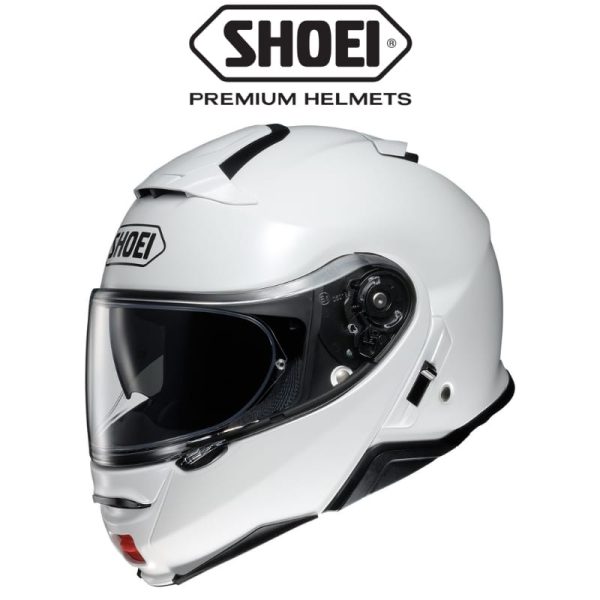 shoei neotec 2 luminous white helmet