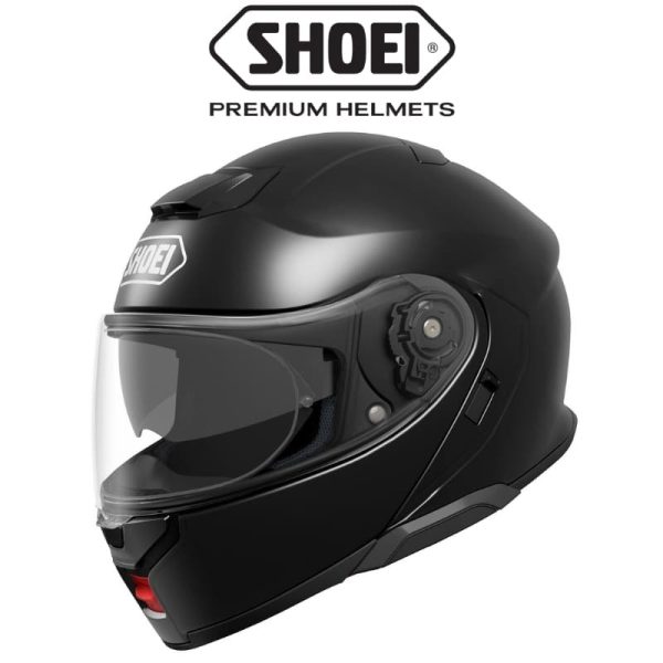 shoei neotec 3 black helmet
