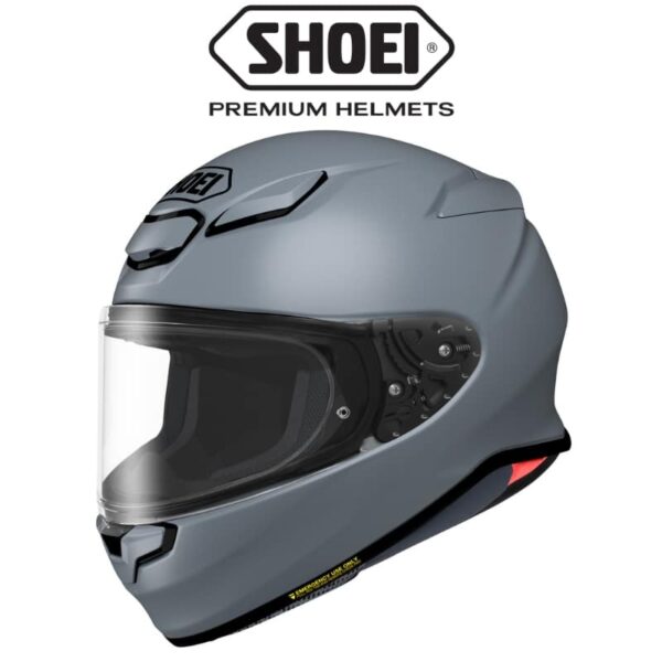 shoei nxr2 basalt grey helmet