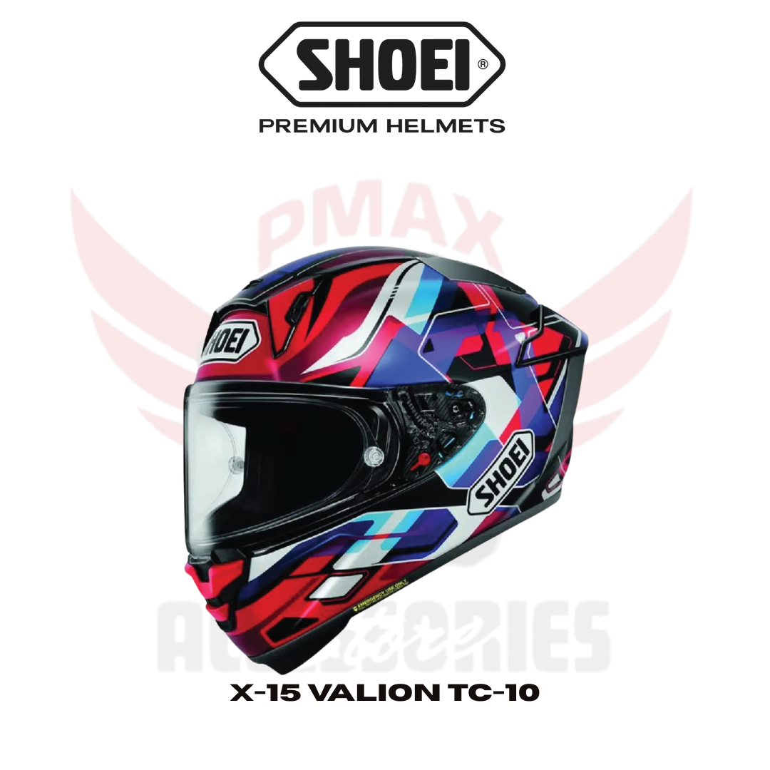 Shoei X-15 Valion Tc-10 Helmet Shoei X-15 Valion Tc-10 Helmet