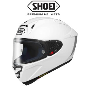 shoei x 15 white helmet