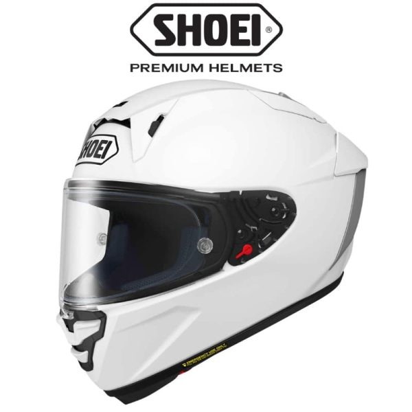 shoei x 15 white helmet