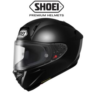 shoei x fifteen black helmet