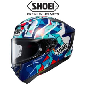 shoei x fifteen marquez barcelonatc 10 helmet