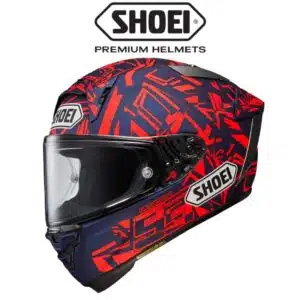 shoei x-fifteen marquez dazzle tc 10 helmet