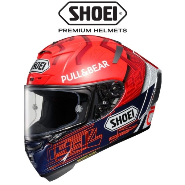 shoei x spirit 3 marquez6 tc 1 helmet