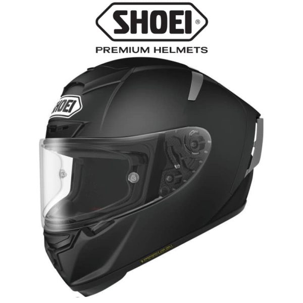 shoei x spirit 3 matt black helmet