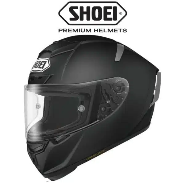 shoei x spirit 3 matt black helmet