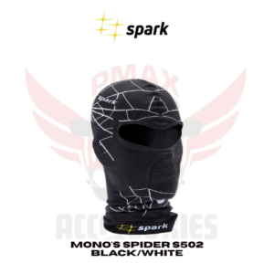 Spark Mono's Spider S502 Black/White Balaclava