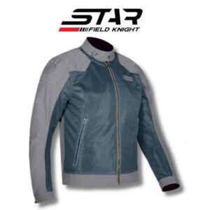 Star field knight skj817 riding jacket grey motorcycle jacket