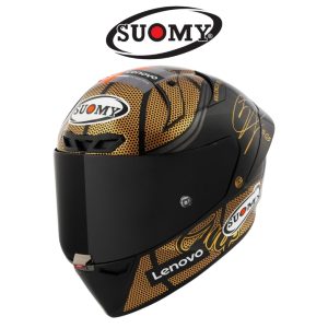 suomy-s1 xr gp pecco world champion 2023 gold limited edition helmet