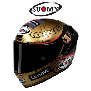 suomy sr gp pecco champion 2022 gold limited edition helmet