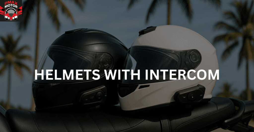 motorcycle helmets with intercom