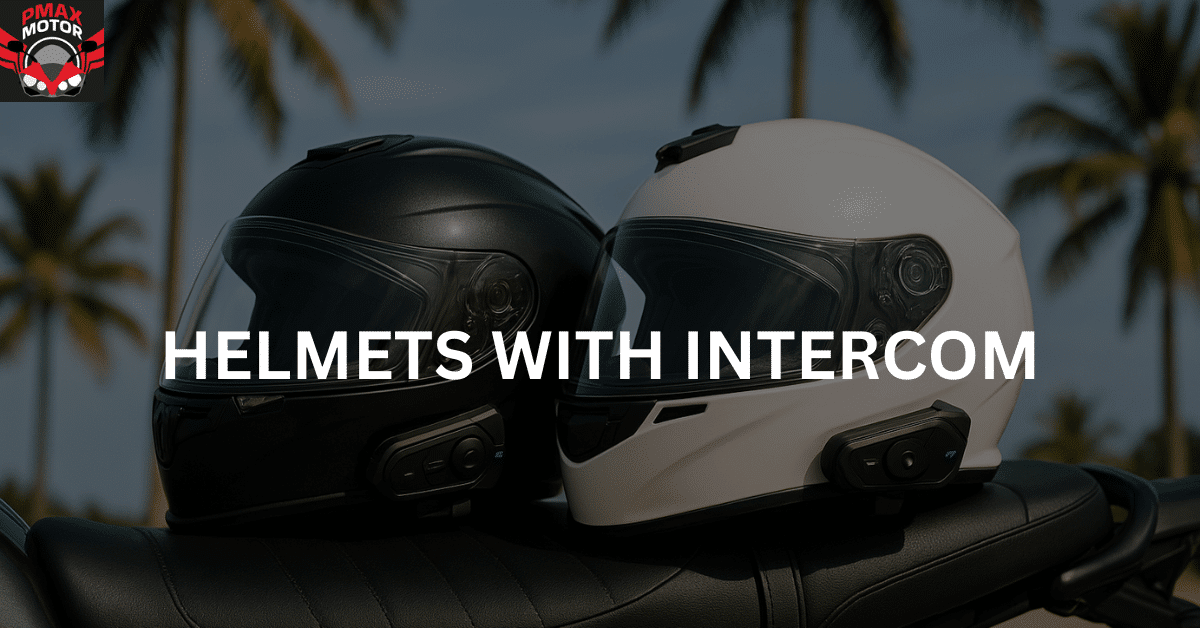 motorcycle helmets with intercom